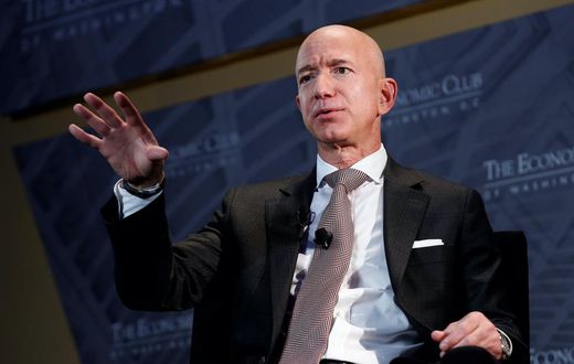 Amazon CEO Jeff Bezos.