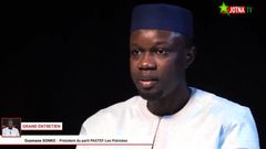 Ousmane   Sonko entretien
