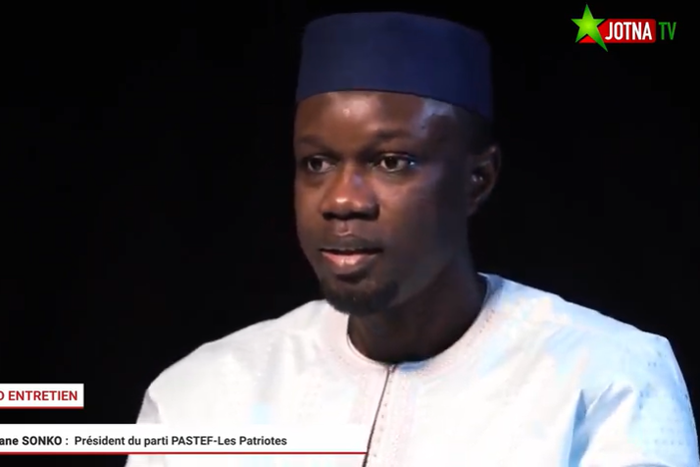 Ousmane   Sonko entretien