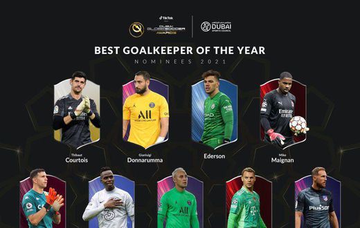 les meilleurs gardiens nominés pour le trophée globe soccer awards