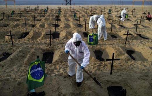 brésil coronavirus morts bilan