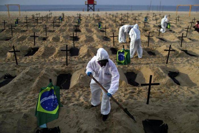 brésil coronavirus morts bilan