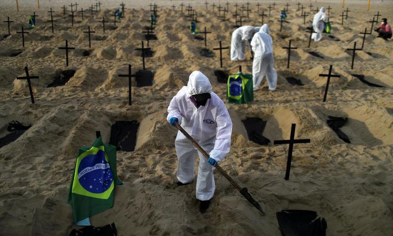 brésil coronavirus morts bilan
