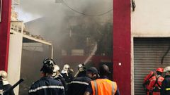 incendie PAD port de dakar