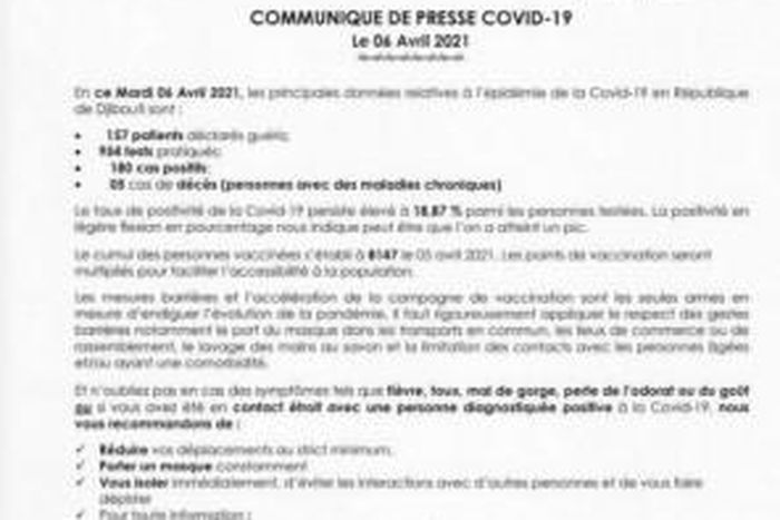 Ministere de la Santé de Djibouti