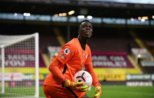 Edouard Mendy has played five games for Chelsea in the Premier League and Champions League since signing from Rennes, and has kept five clean sheets
