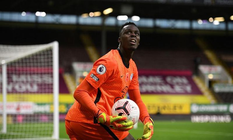 Edouard Mendy has played five games for Chelsea in the Premier League and Champions League since signing from Rennes, and has kept five clean sheets