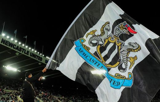 Newcastle drapeau