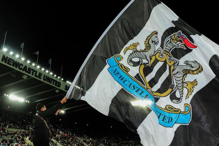 Newcastle drapeau