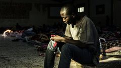 Migrants Libye