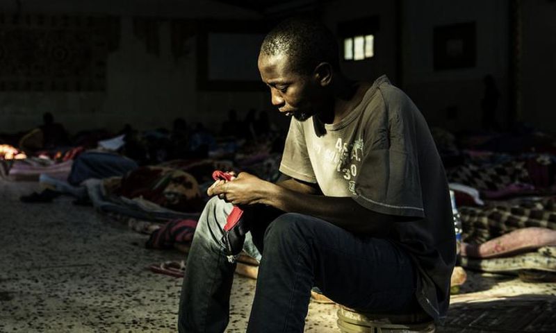 Migrants Libye