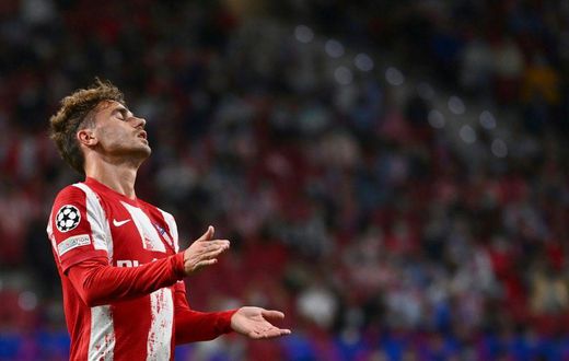 Antoine Griezmann was whistled by some of the Atletico Madrid fans during Wednesday's Champions League game against Porto.
