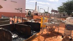 Incendie Hopital Magatte Lo de Linguère
