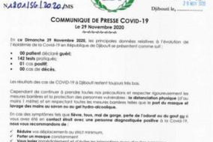 Ministere de la Santé de Djibouti
