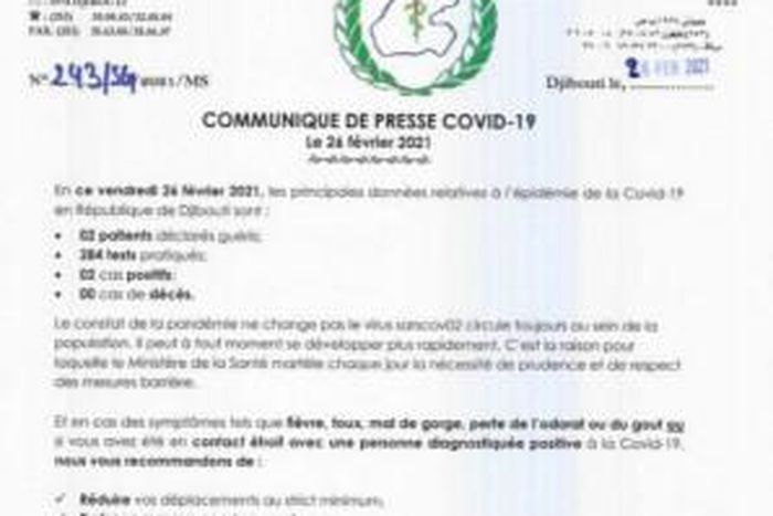 Ministere de la Santé de Djibouti