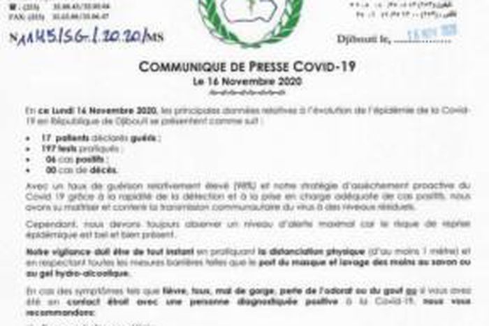 Ministere de la Santé de Djibouti