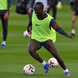 Sadio à l'entrainement