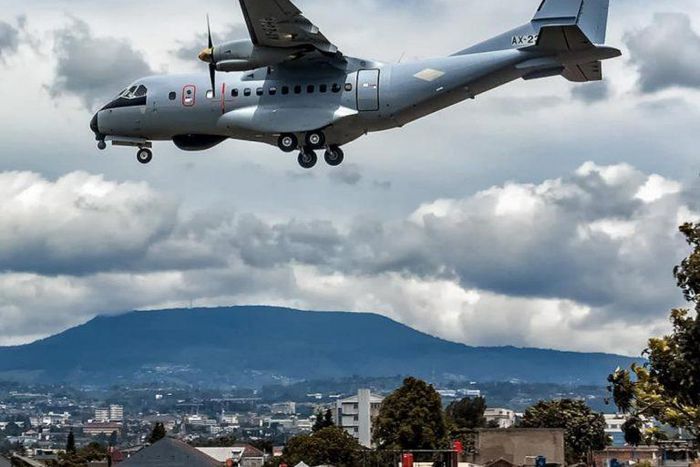 Un avion de type NC235-220MPA