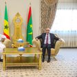 Macky Sall en compagnie de Mouhamed Ould Ch El Ghazouani en Mauritanie