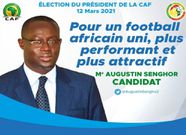 Augustin Senghor officiellement candidat à la présidence de la CAF
