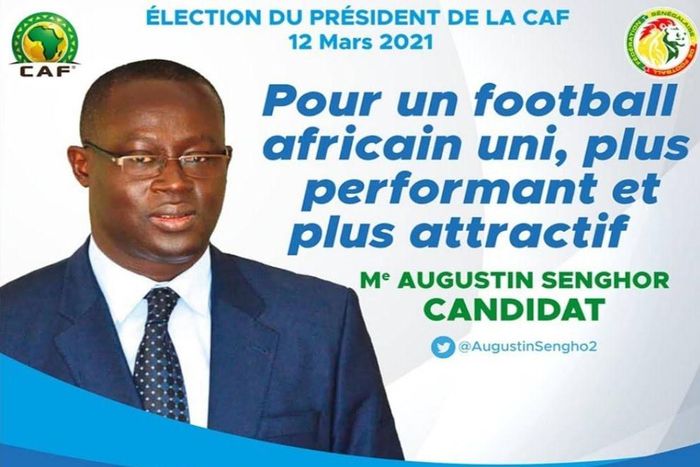Augustin Senghor officiellement candidat à la présidence de la CAF