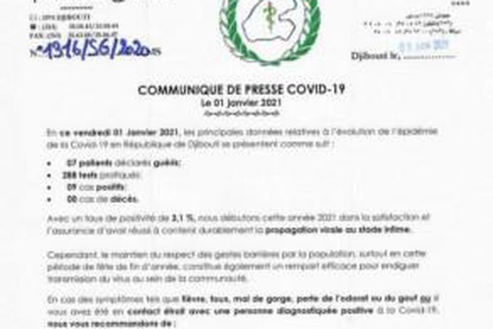 Ministere de la Santé de Djibouti