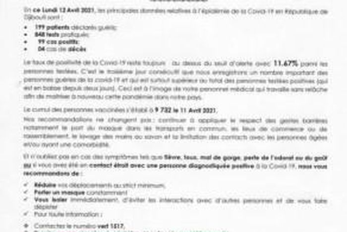 Ministere de la Santé de Djibouti