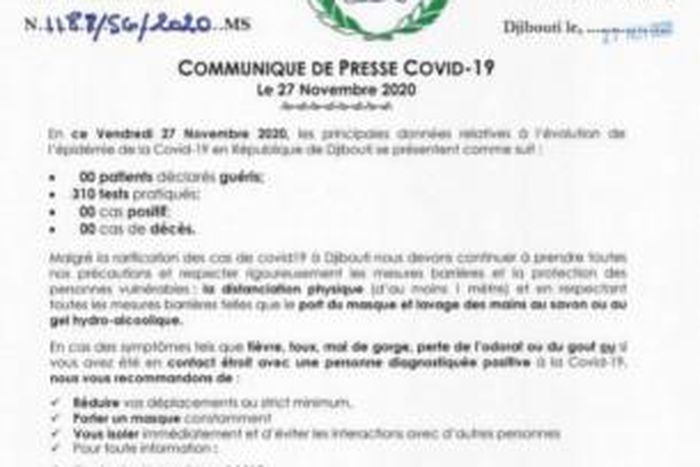 Ministere de la Santé de Djibouti