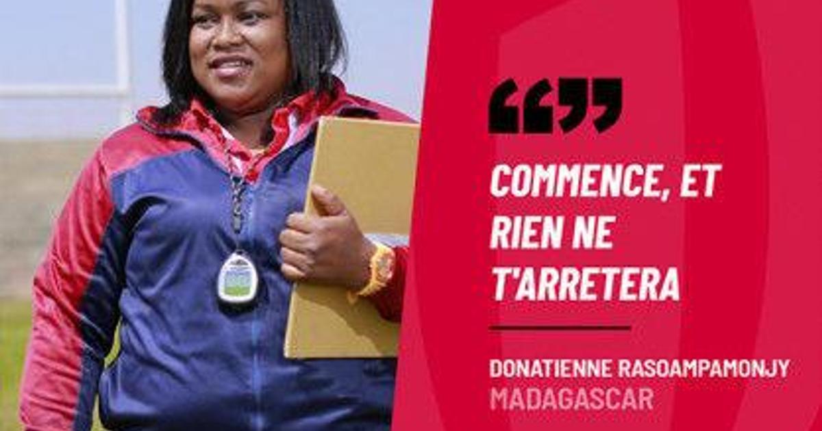 Donatienne Rasoampamonjy, Membre des Unstoppables de Rugby Afrique et ...