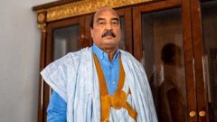 Mohamed Ould Abdelaziz, à Nouakchott, le 12 avril 2021
