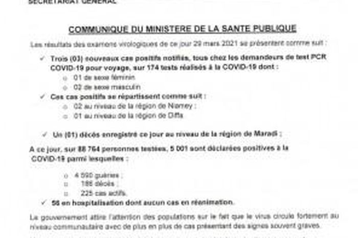 Ministère de la Santé Publique du Niger