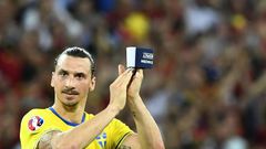 Zlatan Ibrahimovic last played for Sweden at Euro 2016