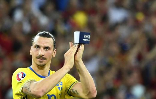 Zlatan Ibrahimovic last played for Sweden at Euro 2016