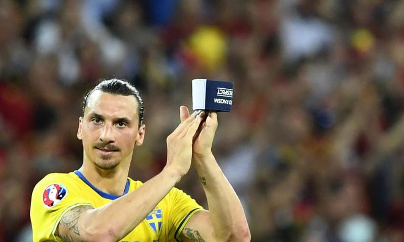 Zlatan Ibrahimovic last played for Sweden at Euro 2016