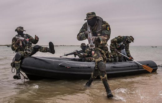 (illustration) Commandos marins Sénégalais