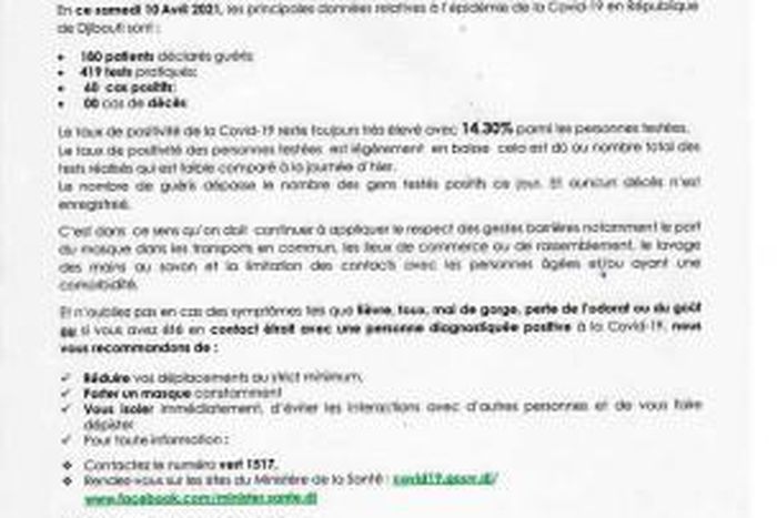 Ministere de la Santé de Djibouti