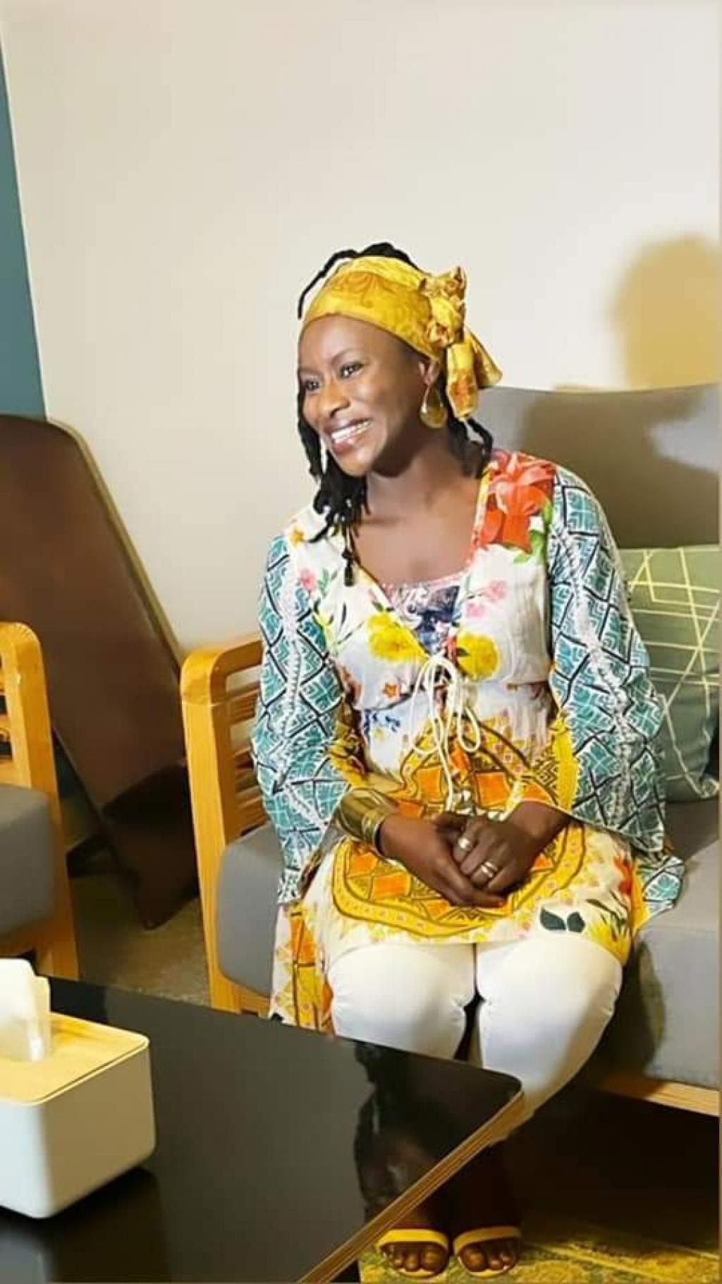 La chanteuse sénégalaise Ma Sané