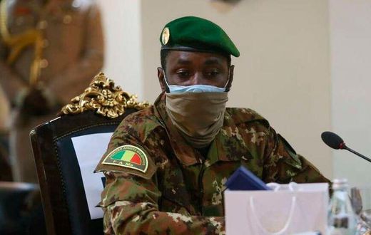 Mali coup leader Colonel Assimi Goita.