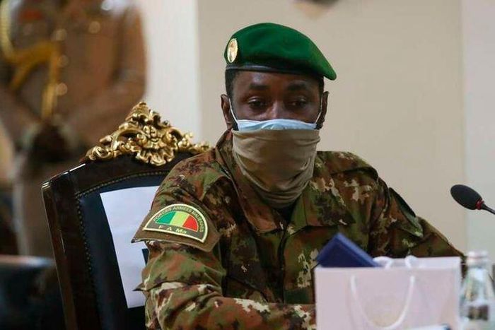 Mali coup leader Colonel Assimi Goita.