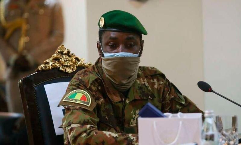 Mali coup leader Colonel Assimi Goita.