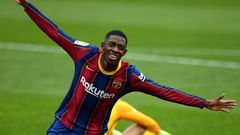 Ousmane Dembele joined Barcelona from Borussia Dortmund in 2017