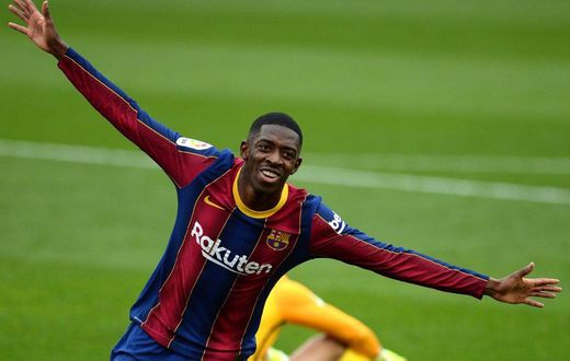 Ousmane Dembele joined Barcelona from Borussia Dortmund in 2017
