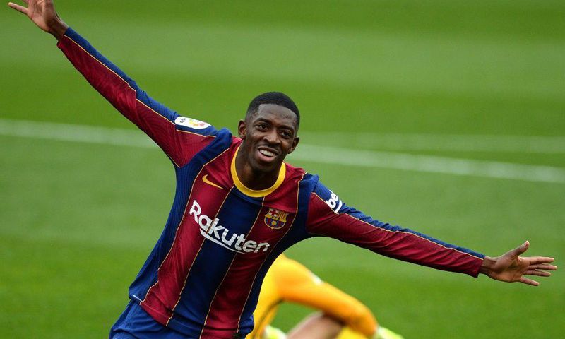 Ousmane Dembele joined Barcelona from Borussia Dortmund in 2017