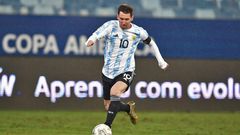 Argentina's Lionel Messi marked his record 148th international with two goals in a 4-1 victory over Bolivia at the Copa America on Monday