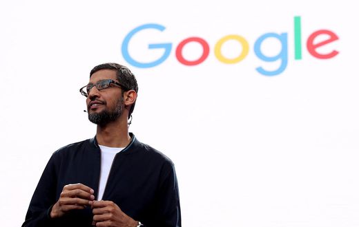 Google's CEO Sundar Pichai.