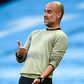 Pep Guardiola lors de Manchester City-Real Madrid©Maxppp