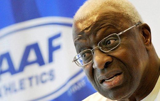 Former IAAF preisdent, Lamine Diack