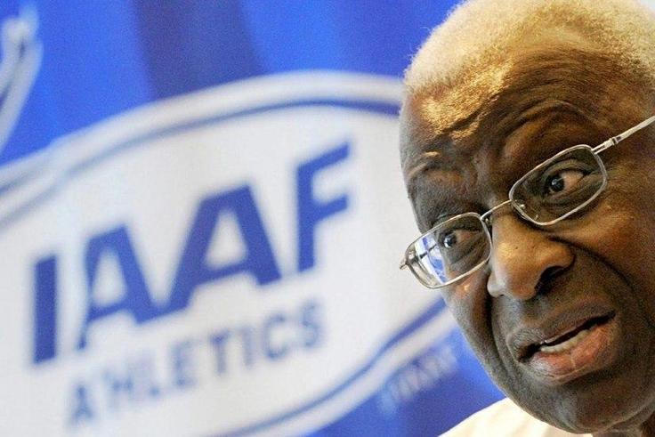 Former IAAF preisdent, Lamine Diack