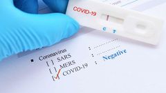 Test coronavirus negatif