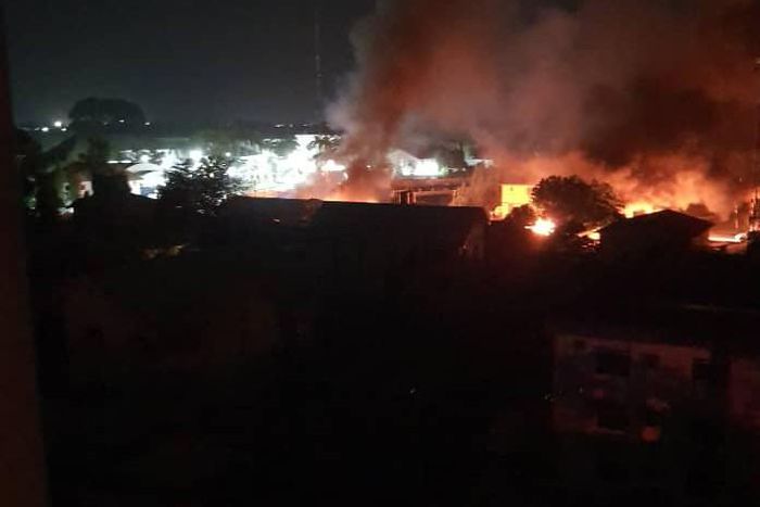 Prison break in Owerri (Twitter: Amaka Ike)